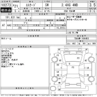 Suzuki ESCUDO лот № 10273 оценка 3.5  с аукциона в Японии 8