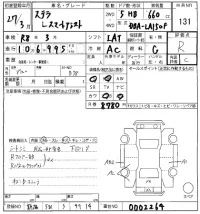 Subaru STELLA лот № 131 оценка R  с аукциона в Японии 5