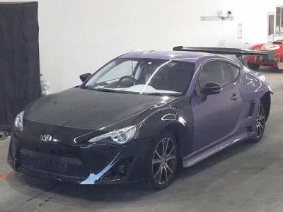 Toyota 86  с аукциона в Японии