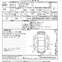 GM CADILLAC SRX лот № 35061 оценка R  с аукциона в Японии 6