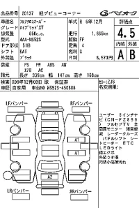 Mazda FLAIR лот № 20137 оценка 4.5  с аукциона в Японии 6