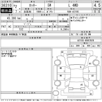 Daihatsu ROCKY лот № 36310 оценка 4.5  с аукциона в Японии 11