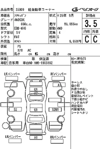 Honda ACTY VAN лот № 25009 оценка 3.5  с аукциона в Японии 3