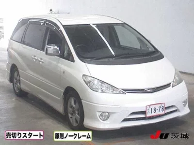Toyota ESTIMA  с аукциона в Японии
