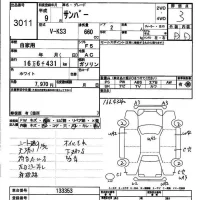 Subaru SAMBAR лот № 3011 оценка 3  с аукциона в Японии 4