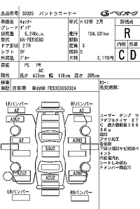 Mitsubishi CANTER лот № 30025 оценка R  с аукциона в Японии 7