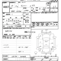 Mazda PREMACY лот № 4667 оценка 3.5  с аукциона в Японии 6