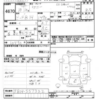 Nissan SUNNY лот № 4670 оценка 3.5  с аукциона в Японии 6
