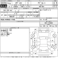 Honda ODYSSEY лот № 30255 оценка 3.5  с аукциона в Японии 11