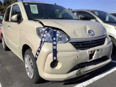 Toyota PASSO  с аукциона в Японии