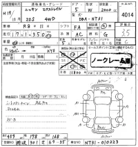 Nissan X-TRAIL лот № 4014 оценка 3.5  с аукциона в Японии 8