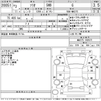 Suzuki SOLIO лот № 20051 оценка 3.5  с аукциона в Японии 11