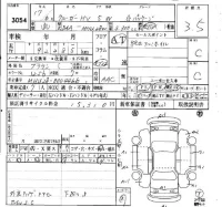 Toyota KLUGER лот № 3054 оценка 3.5  с аукциона в Японии 6