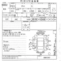 Daihatsu TANTO лот № 90052 оценка 3.5  с аукциона в Японии 10