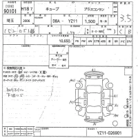 Nissan CUBE лот № 90101 оценка 3.5  с аукциона в Японии 7