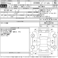 Lexus CT лот № 30551 оценка RA  с аукциона в Японии 11