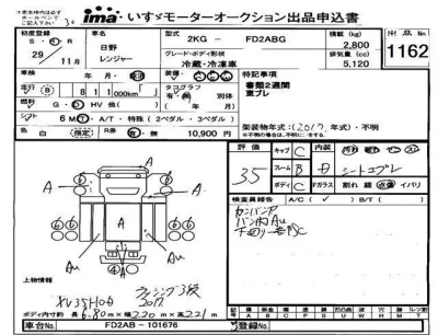 Hino RANGER  с аукциона в Японии