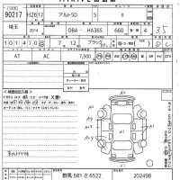 Suzuki ALTO лот № 90217 оценка 3.5  с аукциона в Японии 2