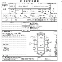 Daihatsu TERIOS KID лот № 90239 оценка 3  с аукциона в Японии 2