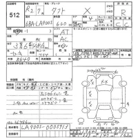 Daihatsu TAFT лот № 512 оценка R  с аукциона в Японии 3