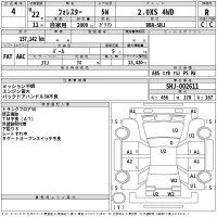 Subaru FORESTER лот № 4 оценка R  с аукциона в Японии 2