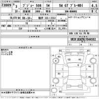 Peugeot 508 лот № 73009 оценка 4.5  с аукциона в Японии 2