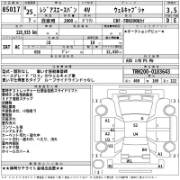Toyota REGIUS ACE VAN лот № 85017 оценка 3.5  с аукциона в Японии 1