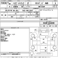 Daihatsu HIJET TRUCK лот № 73038 оценка 3  с аукциона в Японии 1