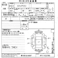 Honda STEP WAGON лот № 90138 оценка 3.5  с аукциона в Японии 5
