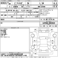 Toyota PIXIS MEGA лот № 83015 оценка 4.5  с аукциона в Японии 1