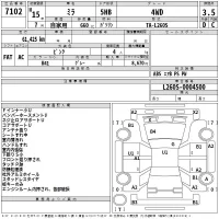 Daihatsu MIRA лот № 7102 оценка 3.5  с аукциона в Японии 1