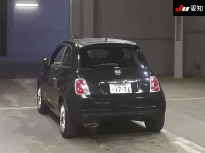 Fiat 500  с аукциона в Японии