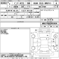 Mercedes-Benz A CLASS лот № 81002 оценка 4  с аукциона в Японии 2