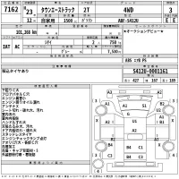 Toyota TOWN ACE TRUCK лот № 7162 оценка 3  с аукциона в Японии 1