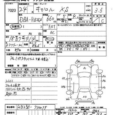 Mazda CAROL  с аукциона в Японии
