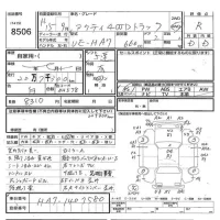 Honda ACTY TRUCK лот № 8506 оценка R  с аукциона в Японии 4