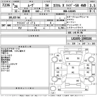 Daihatsu MOVE лот № 7236 оценка 3.5  с аукциона в Японии 2