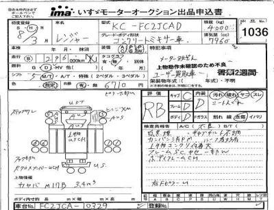 Hino RANGER  с аукциона в Японии