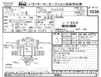 Mitsubishi FUSO TRUCK лот № 1038 оценка 3  с аукциона в Японии 1