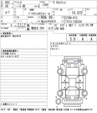 Nissan MARCH лот № 1006 оценка 5  с аукциона в Японии 3