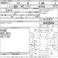 Toyota RAIZE лот № 70193 оценка 3  с аукциона в Японии 2