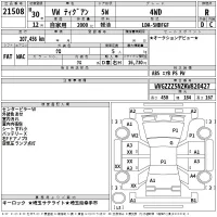 Volkswagen TIGUAN лот № 21508 оценка R  с аукциона в Японии 2