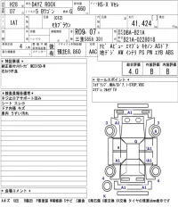 Nissan DAYZ ROOX лот № 3005 оценка 4  с аукциона в Японии 5