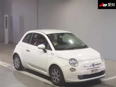 Fiat 500  с аукциона в Японии