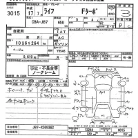Honda LIFE лот № 3015 оценка 3  с аукциона в Японии 3