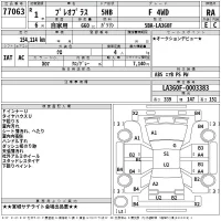Subaru PLEO PLUS лот № 77063 оценка RA  с аукциона в Японии 2