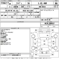 Suzuki LANDY лот № 77067 оценка RA  с аукциона в Японии 2