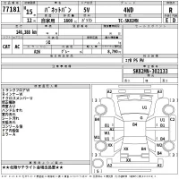 Nissan VANETTE VAN лот № 77181 оценка R  с аукциона в Японии 2