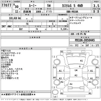 Toyota ROOMY лот № 77077 оценка 3.5  с аукциона в Японии 2
