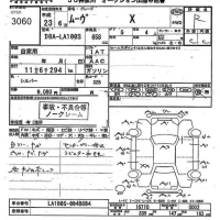 Daihatsu MOVE лот № 3060 оценка R  с аукциона в Японии 2